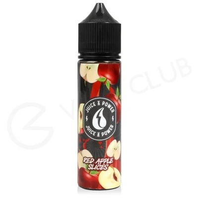 Red Apple Slices Shortfill E-Liquid by Juice N Power Fruits 50ml