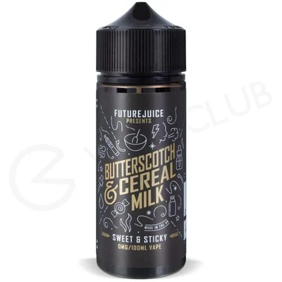 Butterscotch & Cereal Milk Shortfill E-Liquid by Future Juice 100ml