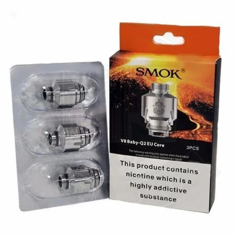 SMOK TFV8 Baby V8-Q2 EU CORE 0.4 ohm for T PRIV 2mL BIG BABY TFV8 ONLY