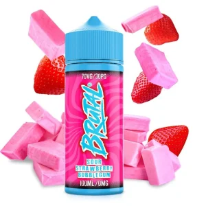 Sour Strawberry Bubblegum by Brutal 100ml