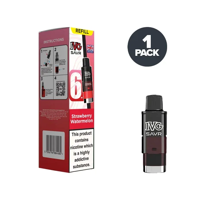 Strawberry Watermelon IVG Savr Refill Pack