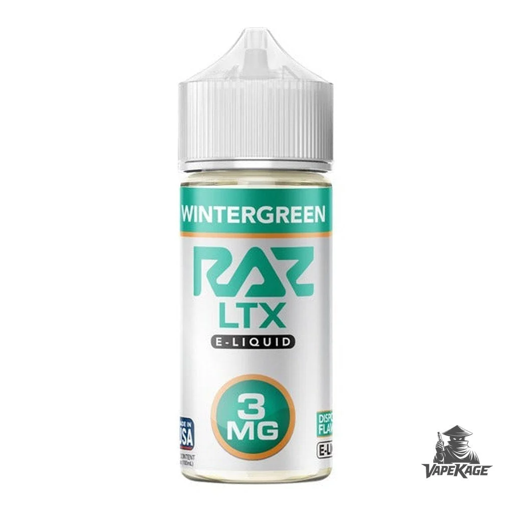 Wintergreen RAZ x — Pod Juice 100mL Freebase
