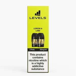 LEVELS Lemon Lime Prefilled Pods 2 Pack