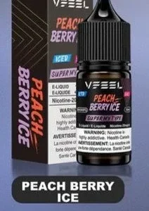 Vfeel Peach Berry Ice 30ml Salt Nic E-Liquid