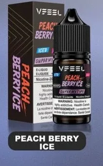 Vfeel Peach Berry Ice 30ml Salt Nic E-Liquid