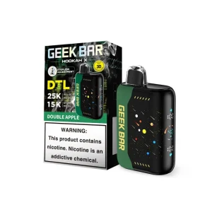 Double Apple Geek Bar Hookah X 25K