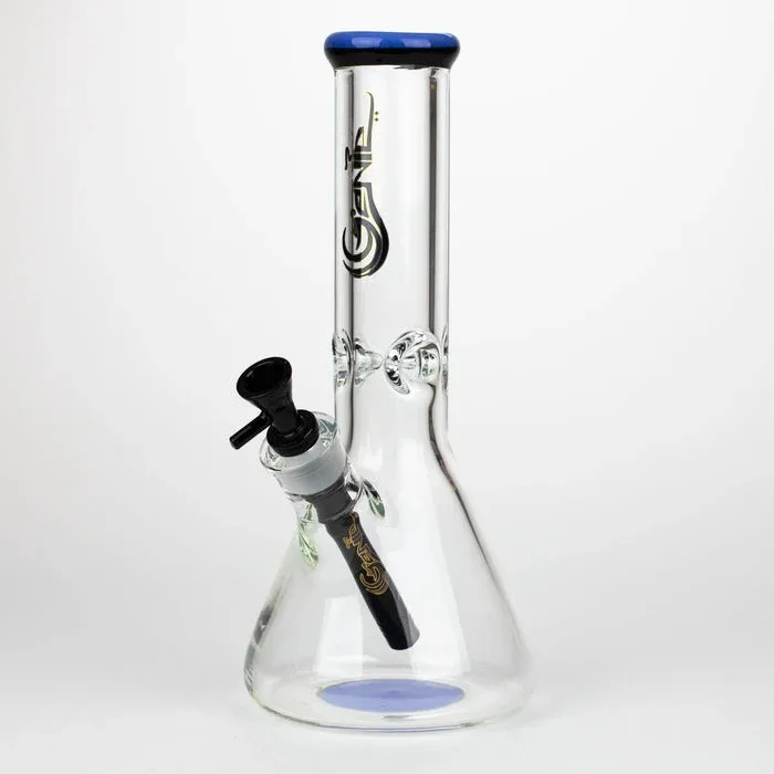 Genie 12" Classic Beaker 9mm Glass Water Bong - Image 2