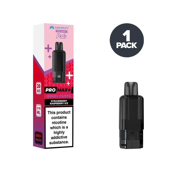 Strawberry Raspberry Ice Hayati Pro Max Plus Prefilled Pods