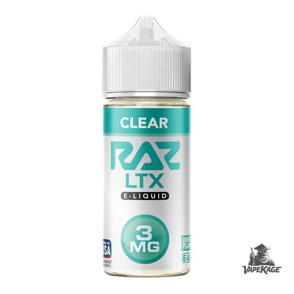 Clear RAZ x — Pod Juice 100mL Freebase