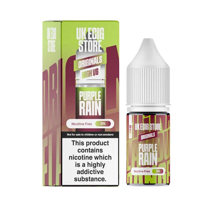 UK ECIG STORE - Purple Rain High VG E-Liquid