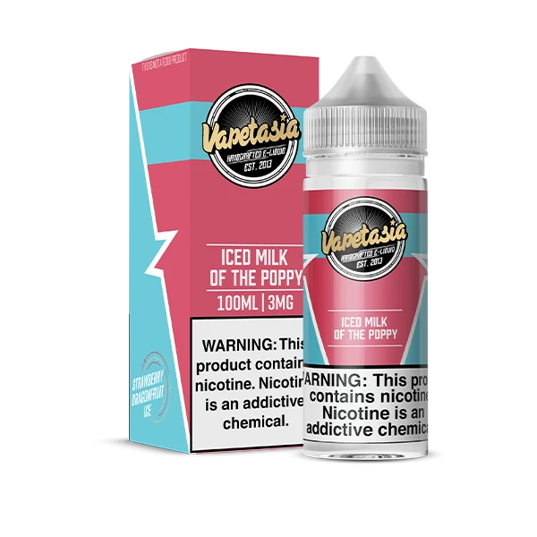 Vapetasia Iced Milk of the Poppy eJuice