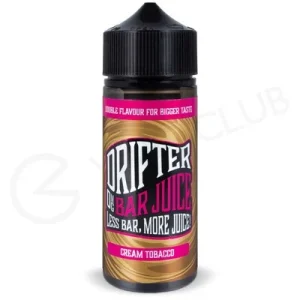Cream Tobacco Shortfill E-Liquid by Drifter Bar Juice 100ml