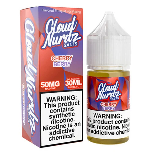 Cloud Nurdz Salt Iced Cherry Berry 30mL