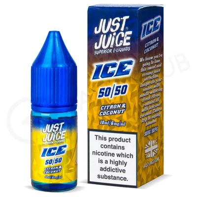 Citron & Coconut E-Liquid by Just Juice Ice 50/50