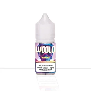 Peach Ice Nic Salt E Liquid Woolo