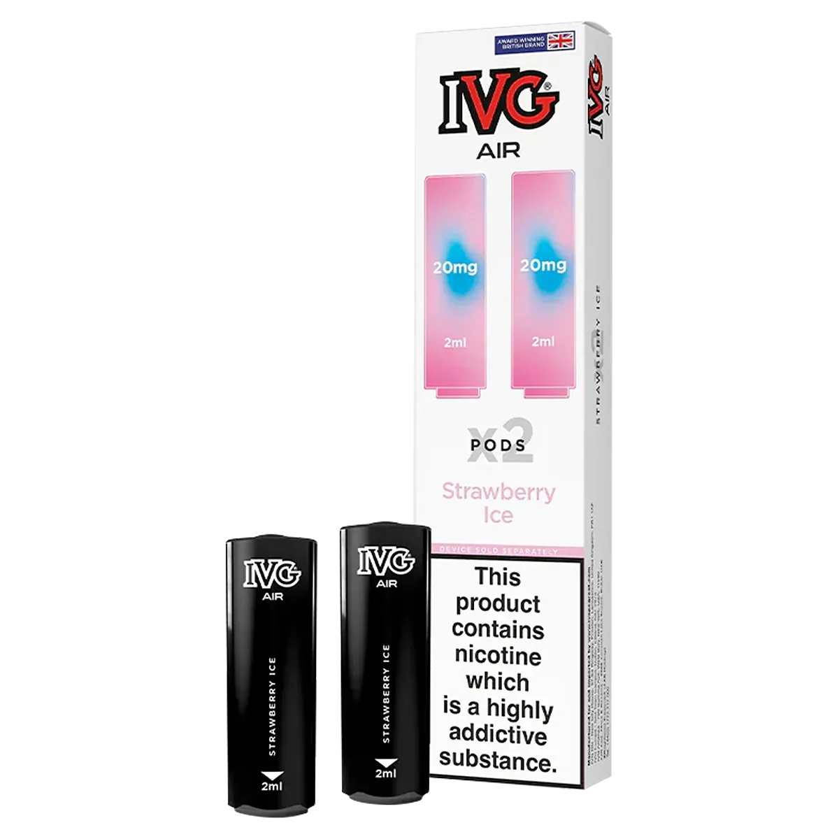 Strawberry Ice IVG Air Replacement Pods