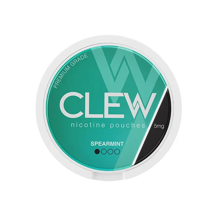 Spearmint CLEW Nicotine Pouches
