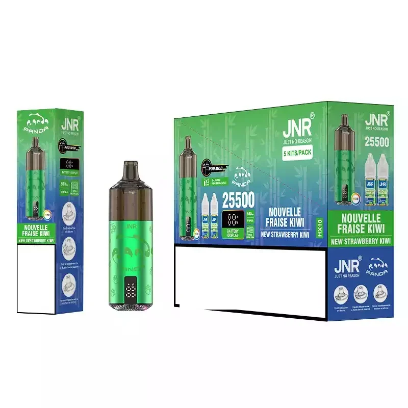 JNR PANDA 25500 Puffs Pod Kit Bulk Buy Dual Mesh Rechargeable Refillable Vape Wholesale - Image 2