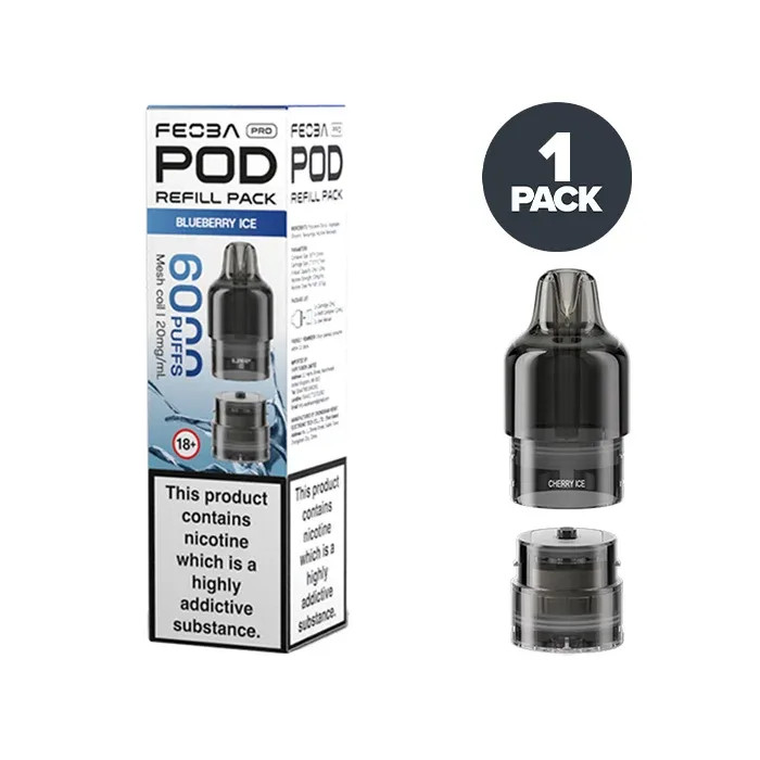 Blueberry Ice Feoba Pro 6000 Prefilled Pods