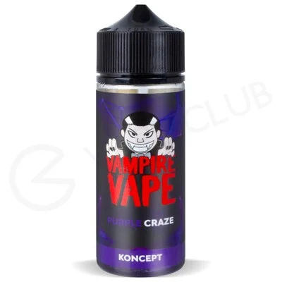 Purple Craze Shortfill E-Liquid by Vampire Vape 100ml