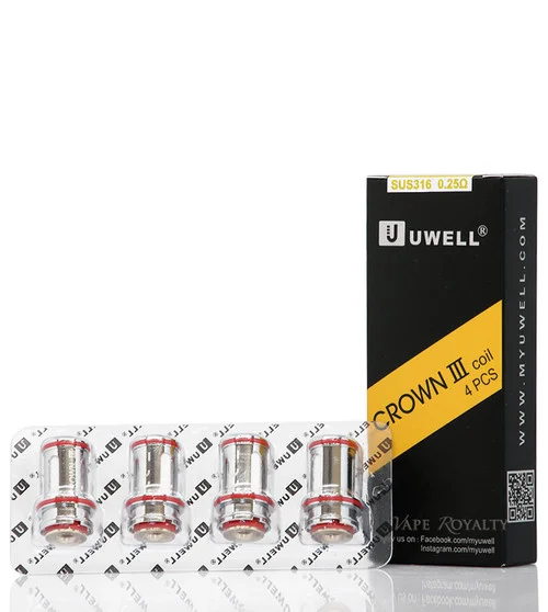 Uwell Crown III Sub-Ohm 5-Pack Replacement Coils