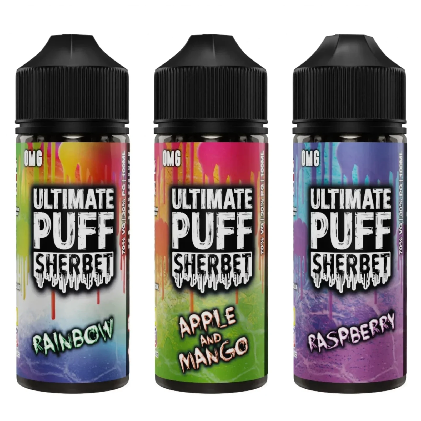 Ultimate Puff Sherbet Range Shortfill 100ml E-Liquid - Image 2