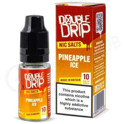 Pineapple Ice Nic Salt E-Liquid by Double Drip