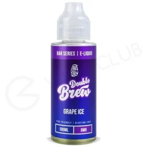 Grape Ice Shortfill E-Liquid by Double Brew Bar Series 100ml