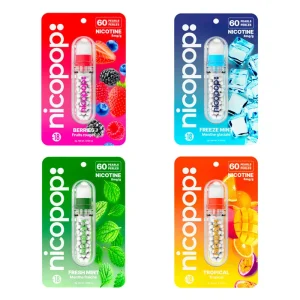 Nicopop Nicotine Pearls (60 Pearls / Tube)