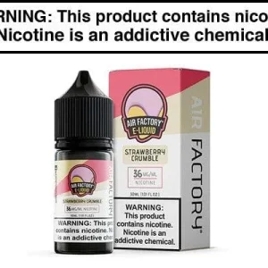 STRAWBERRY CRUMBLE BY AIR FACTORY SALT 30ML