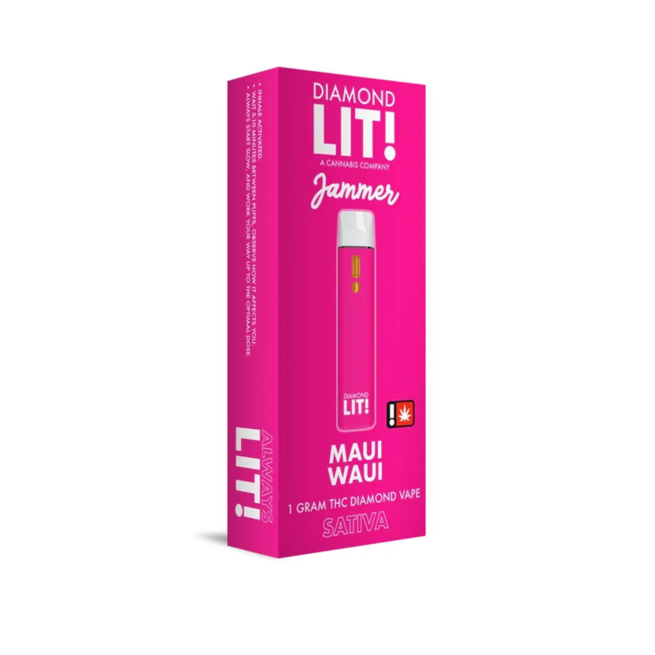 LIT THC Diamond Jammer Vape Disposable 1G