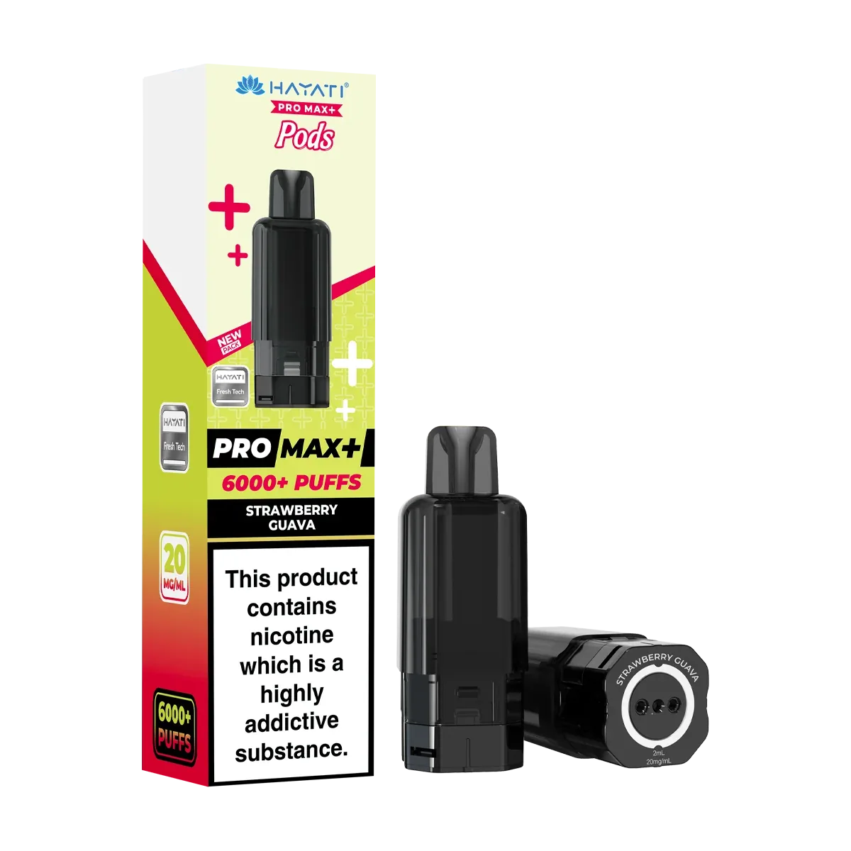 Strawberry Guava Hayati Pro Max+ Refill Pack