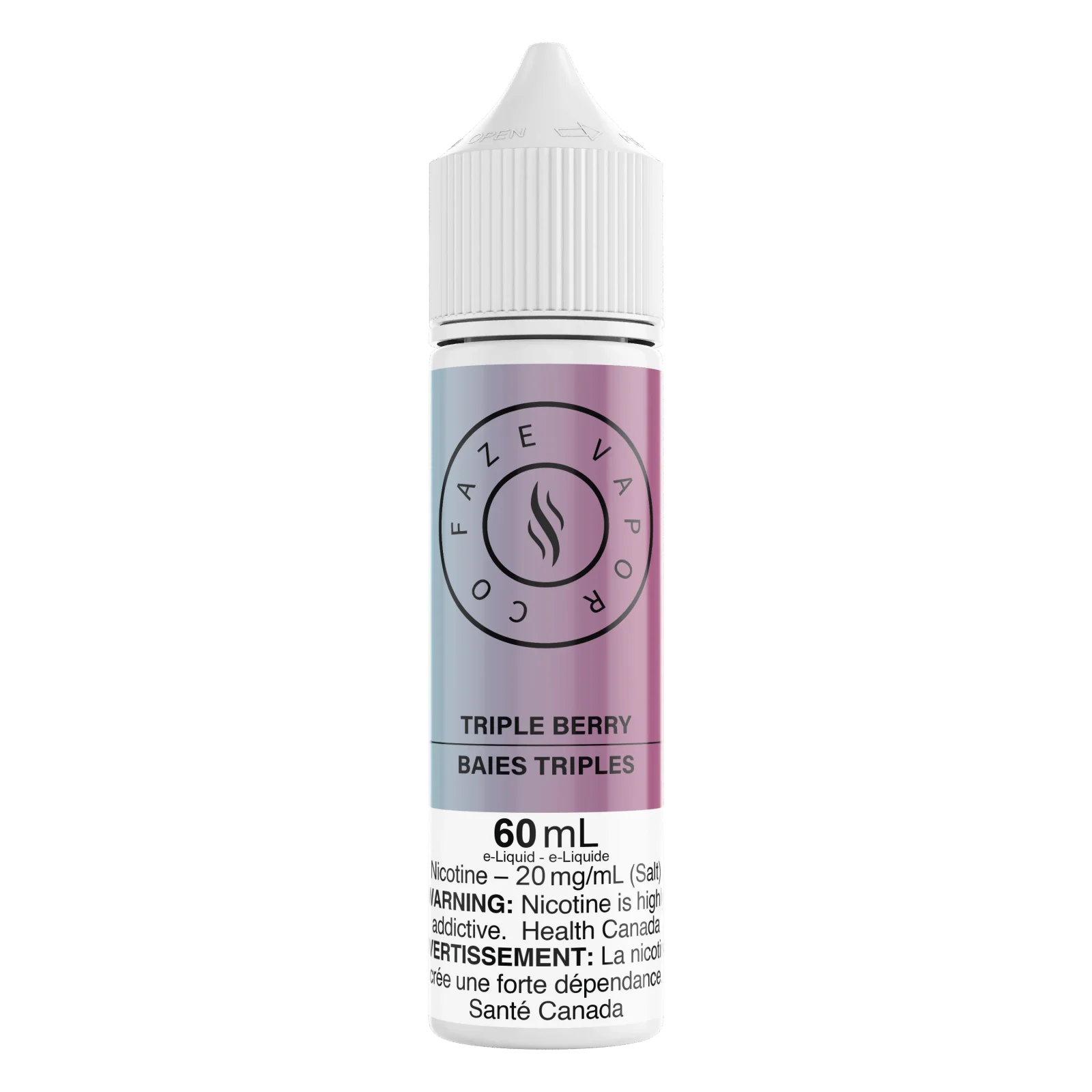 Faze Vapor Co 60mL Salts - Triple Berry