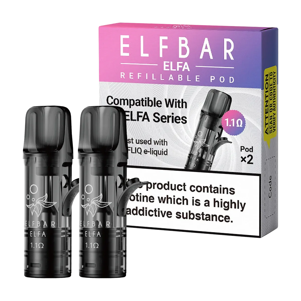 Elfbar Elfa Refillable Pods