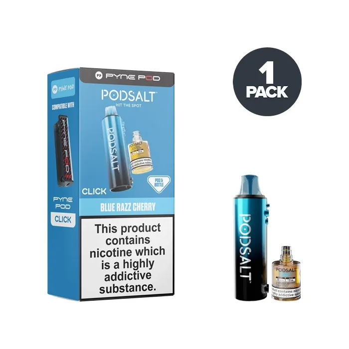 Blue Razz Cherry Blast Pyne Pod Click Refill Pack