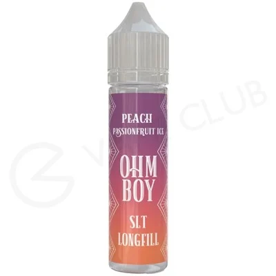 Peach Passion Fruit Ice Longfill Concentrate by Ohm Boy SLT