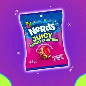 Nerds Juicy Gummy Clusters Stawberry punch (127g)