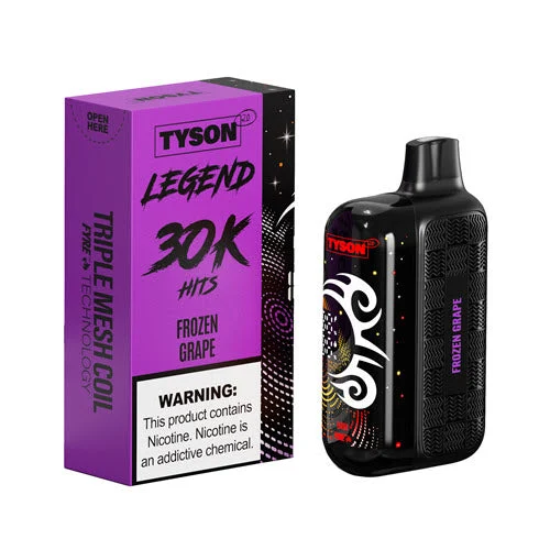 Tyson 2.0 Legend 30K Disposable Vape Device - 6PK