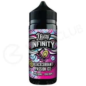 Blackcurrant Passion Ice Shortfill E-Liquid by Doozy Infinity 100ml