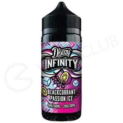 Blackcurrant Passion Ice Shortfill E-Liquid by Doozy Infinity 100ml