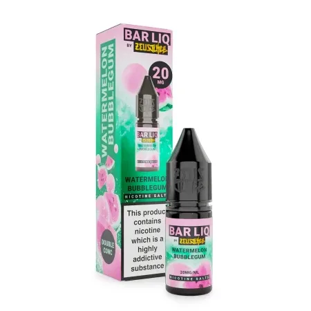Zeus Juice Bar LIQ Salts Watermelon Bubblegum 10ml Nic Salt
