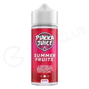 Summer Fruits Shortfill E-Liquid by Pukka Juice 100ml