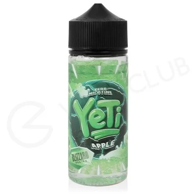Apple Shortfill E-Liquid by Yeti Blizzard 100ml