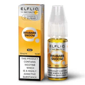 Rhubarb Snoow Elfliq Nic Salts