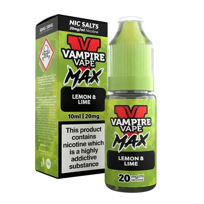 Vampire Vape Max Lemon Lime 10ml Nic Salts