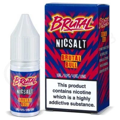 Brutal Bull Nic Salt E-Liquid by Brutal Drinks