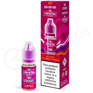 Pink Lemonade Nic Salt E-Liquid by Crystal Original