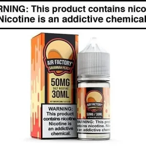 SAVANNAH PEACH BY AIR FACTORY SALT 30ML