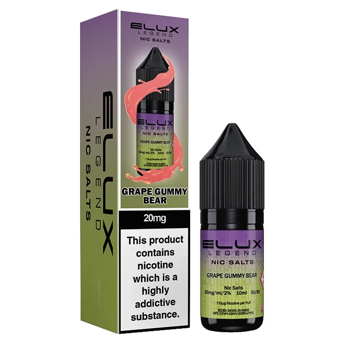 ELUX - Legend Nic Salt - Grape Gummy Bear
