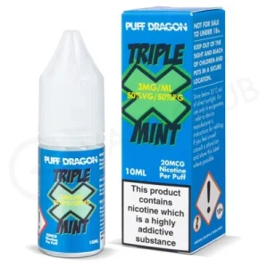 Triple X Mint E-Liquid by Puff Dragon